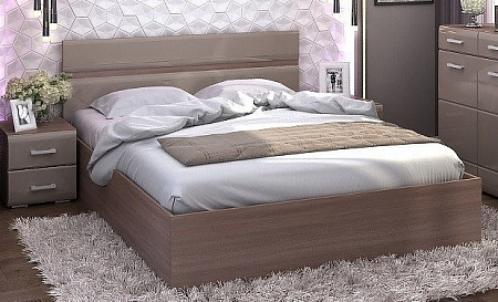 Кровать 1,6м Спальня Вегас